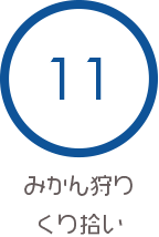 11 みかん狩り くり拾い